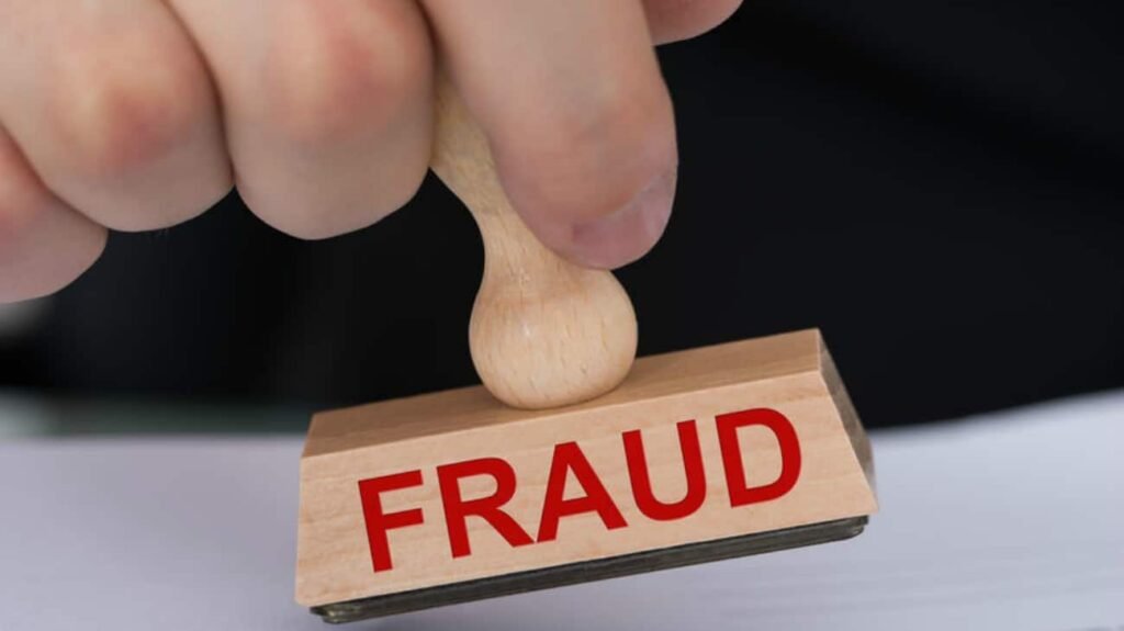 Denunciar fraude 