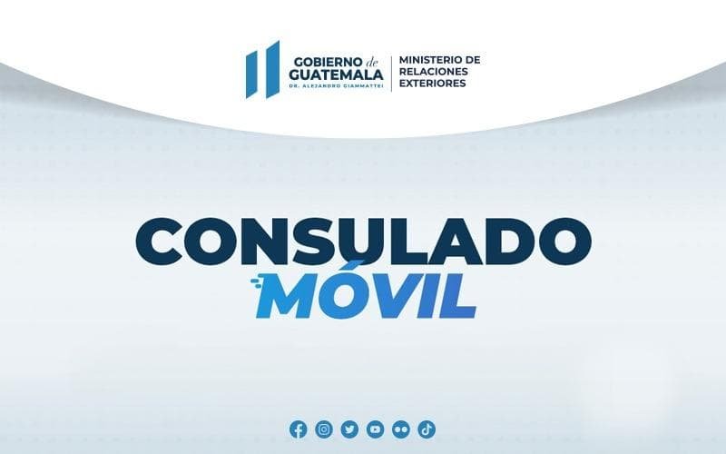 Consulados móviles de Guatemala en Estados Unidos – Calendario